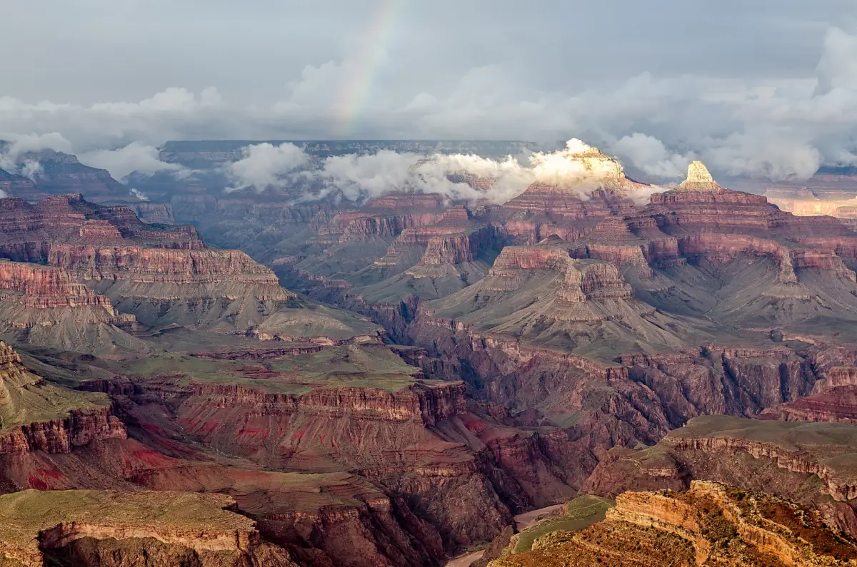 The Grand Canyon from Hopi Point on the South Rim