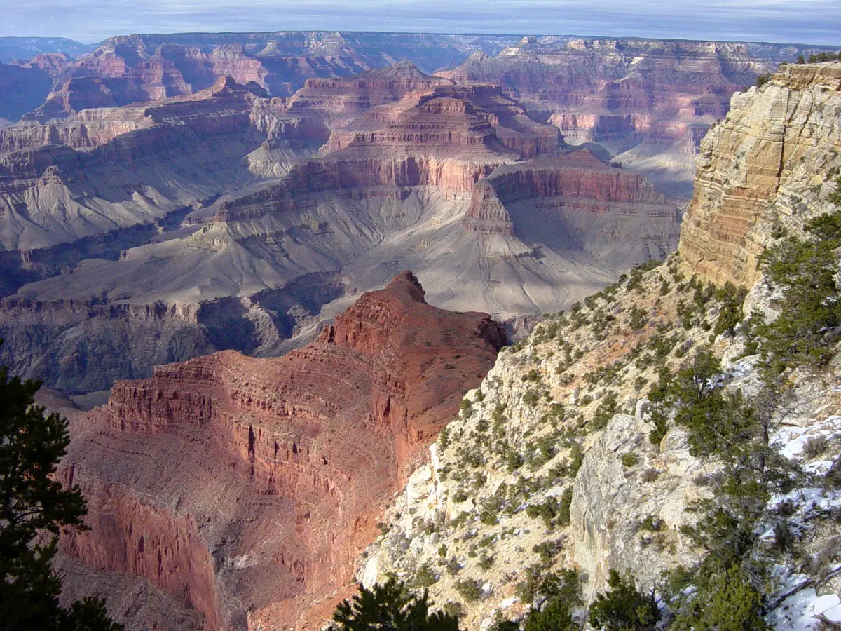 A view along Hermit Road