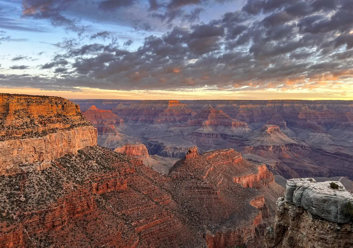 Sunrise from Grand Canyon Village