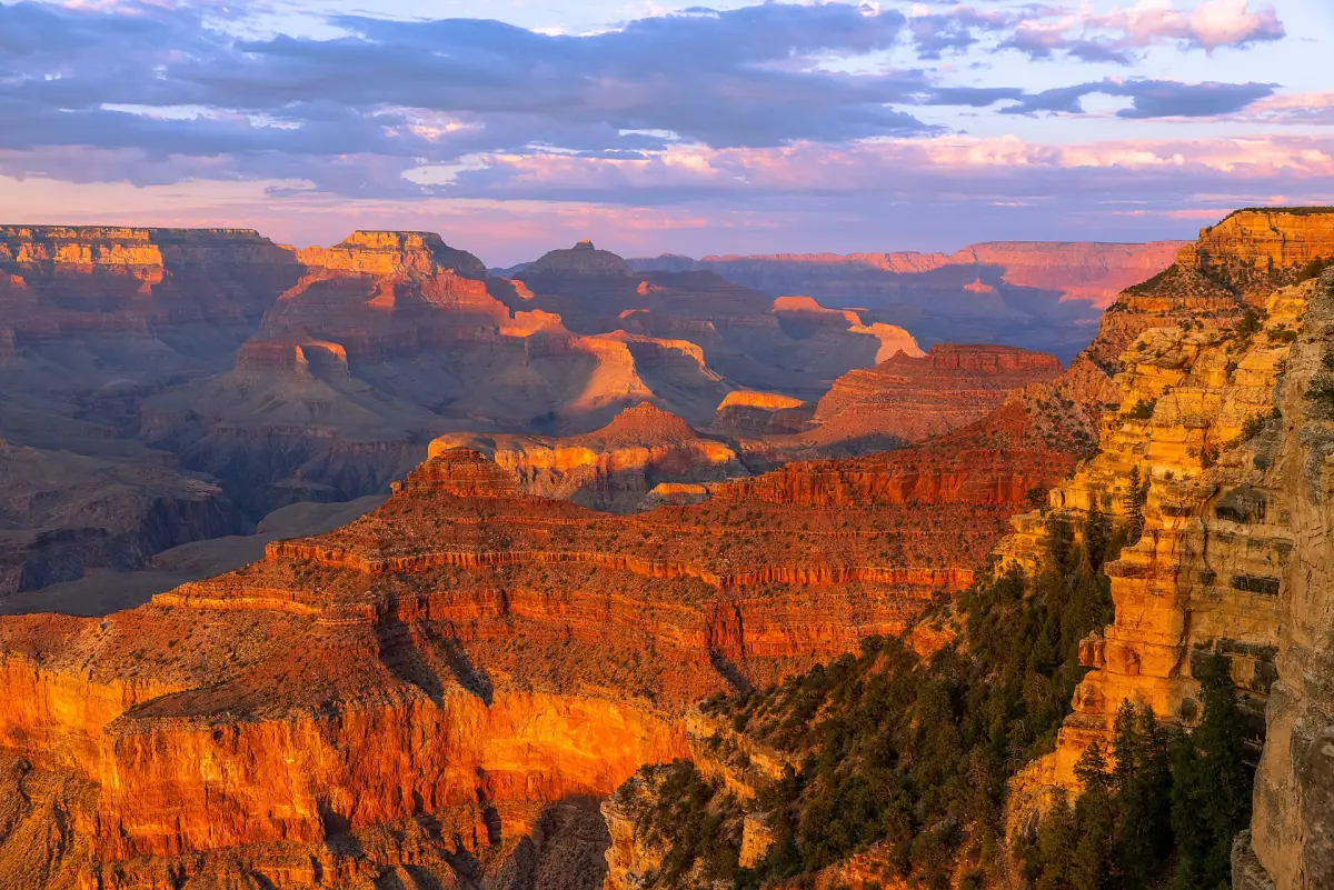 Sunset from Yavapai Point